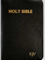 KJV Personal Size BLack BL Zipper Bible