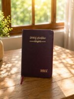 BSI Telugu Pocket Bible Burgundry BL Yapp with TI NAP