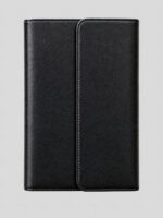 KJV Large Print Comp Ref Bible Black LeatherTouch with Magnetic Flap