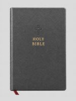 NKJV Value Ultra Thinline Bible Comfort Print Charcoal LS